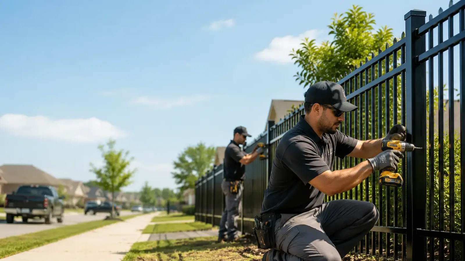 Metal Fence Installation in Killingworth, CT